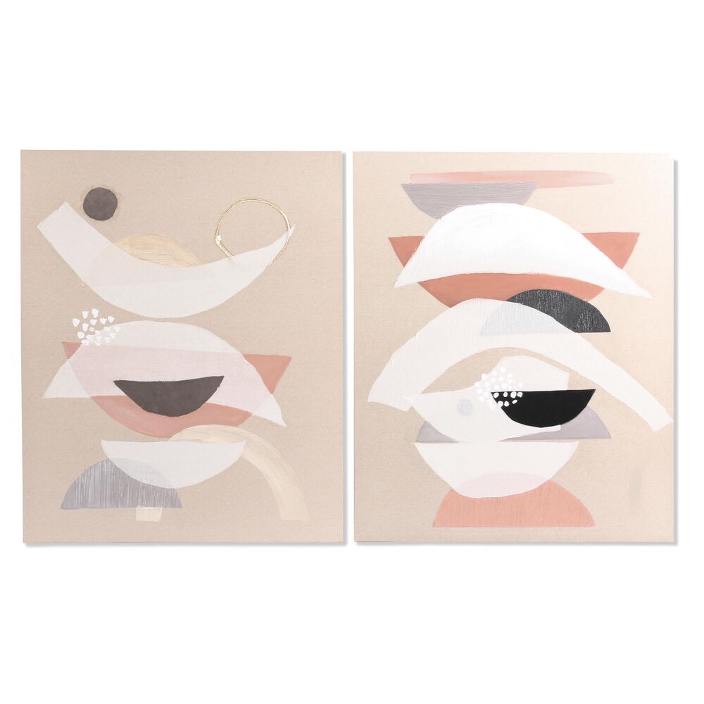 Kanvas DKD Home Decor Furu Kanvas 75,5 x 3,7 x 100 cm