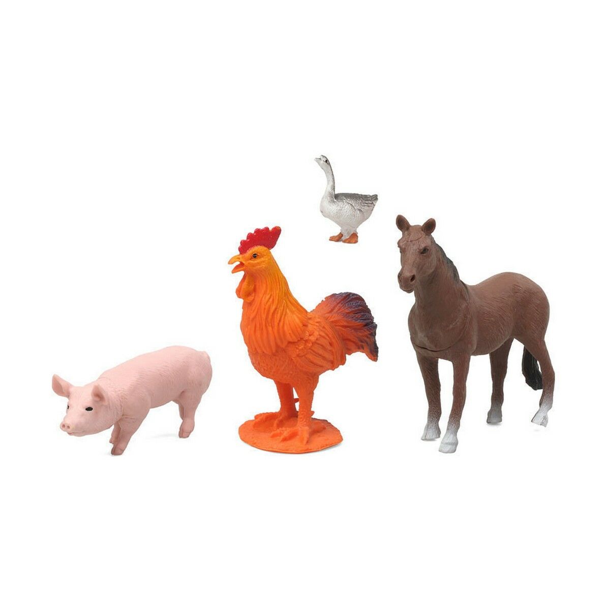 Set med lantbruksdjur 2 antal 23 x 16 cm - 2