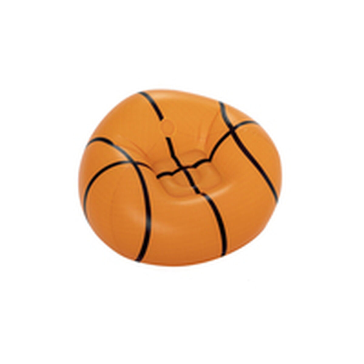 Bestway Stor uppblåsbar stol Basketboll 114x112x66 cm +6 år Inomhus och Trädgård 75103 - 7