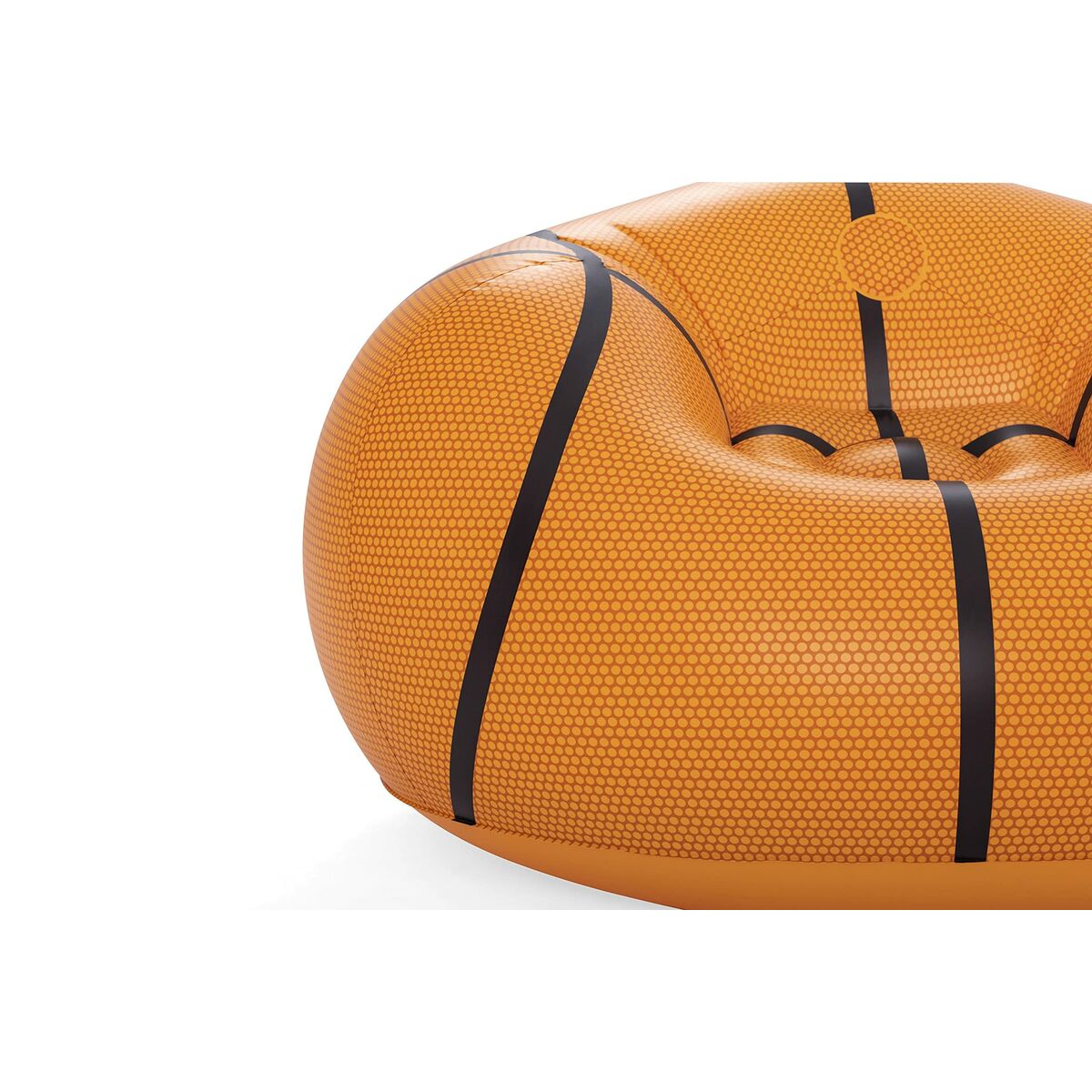 Bestway Stor uppblåsbar stol Basketboll 114x112x66 cm +6 år Inomhus och Trädgård 75103 - 8