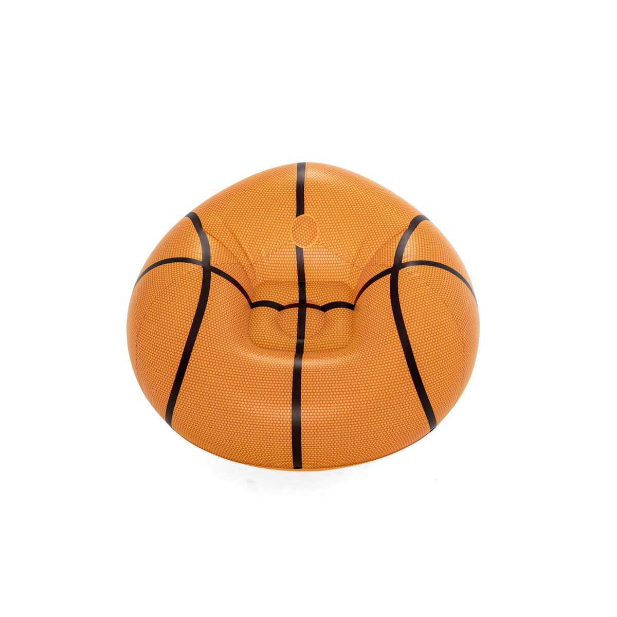 Bestway Stor uppblåsbar stol Basketboll 114x112x66 cm +6 år Inomhus och Trädgård 75103 - 5