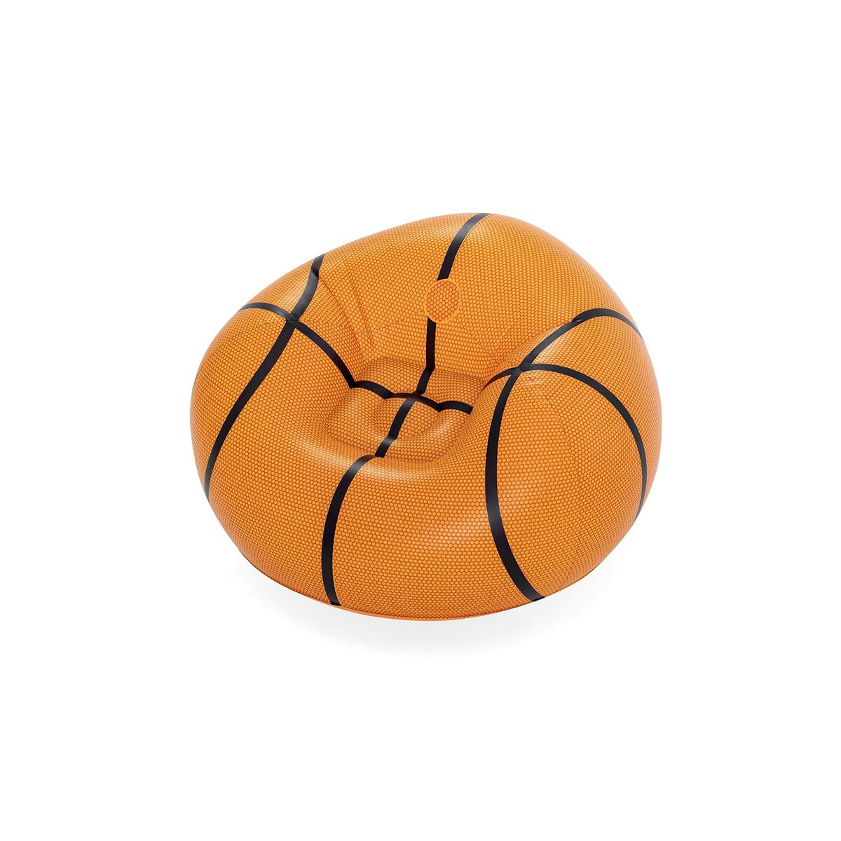 Bestway Stor uppblåsbar stol Basketboll 114x112x66 cm +6 år Inomhus och Trädgård 75103 - 12