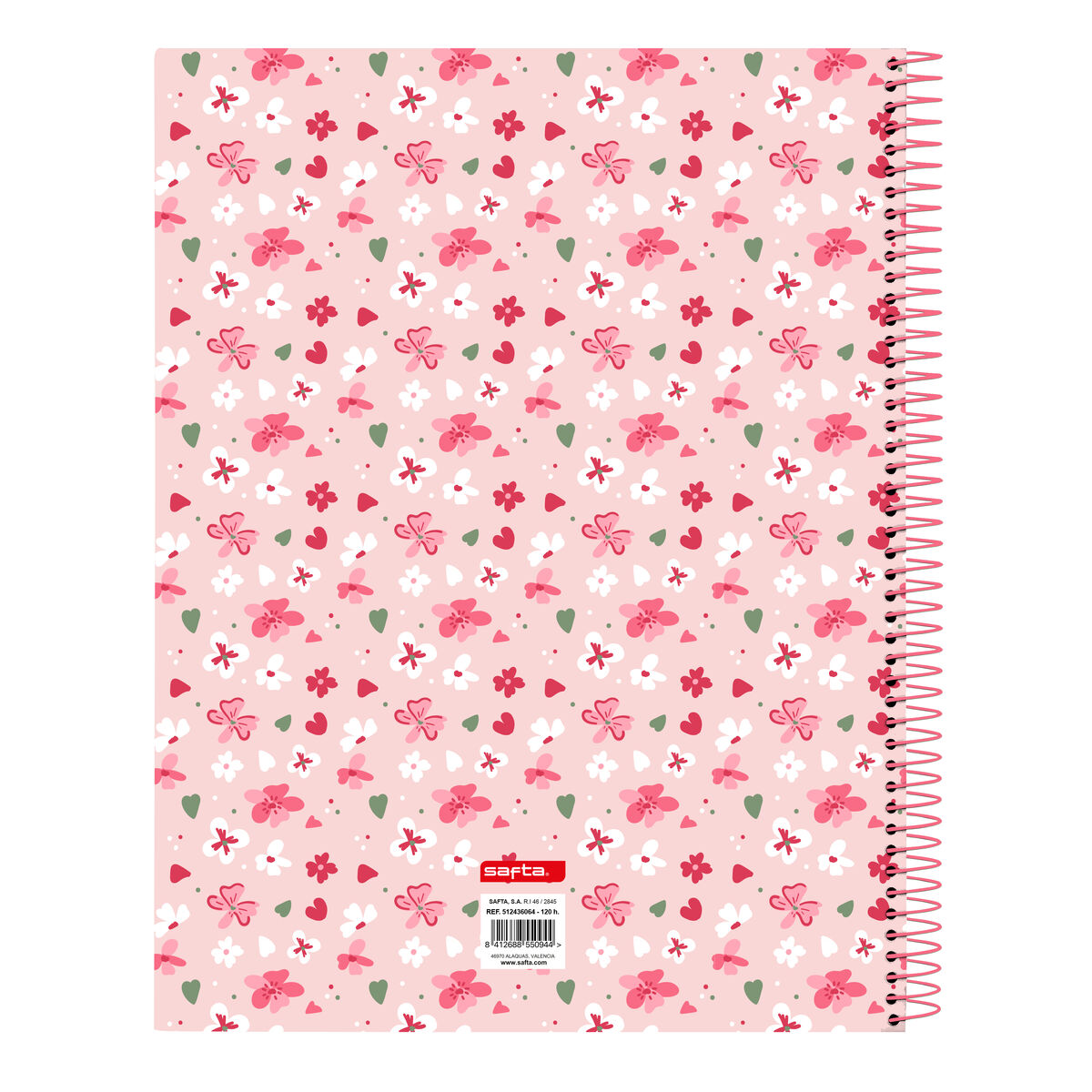 Anteckningsbok Vicky Martín Berrocal In bloom Rosa A4 120 Blad - 2