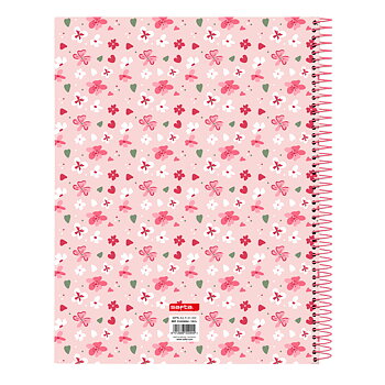 Anteckningsbok Vicky Martín Berrocal In bloom Rosa A4 120 Blad