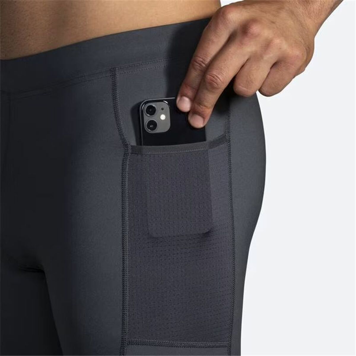 Sportleggings, Herr Brooks Running Source Svart - 3