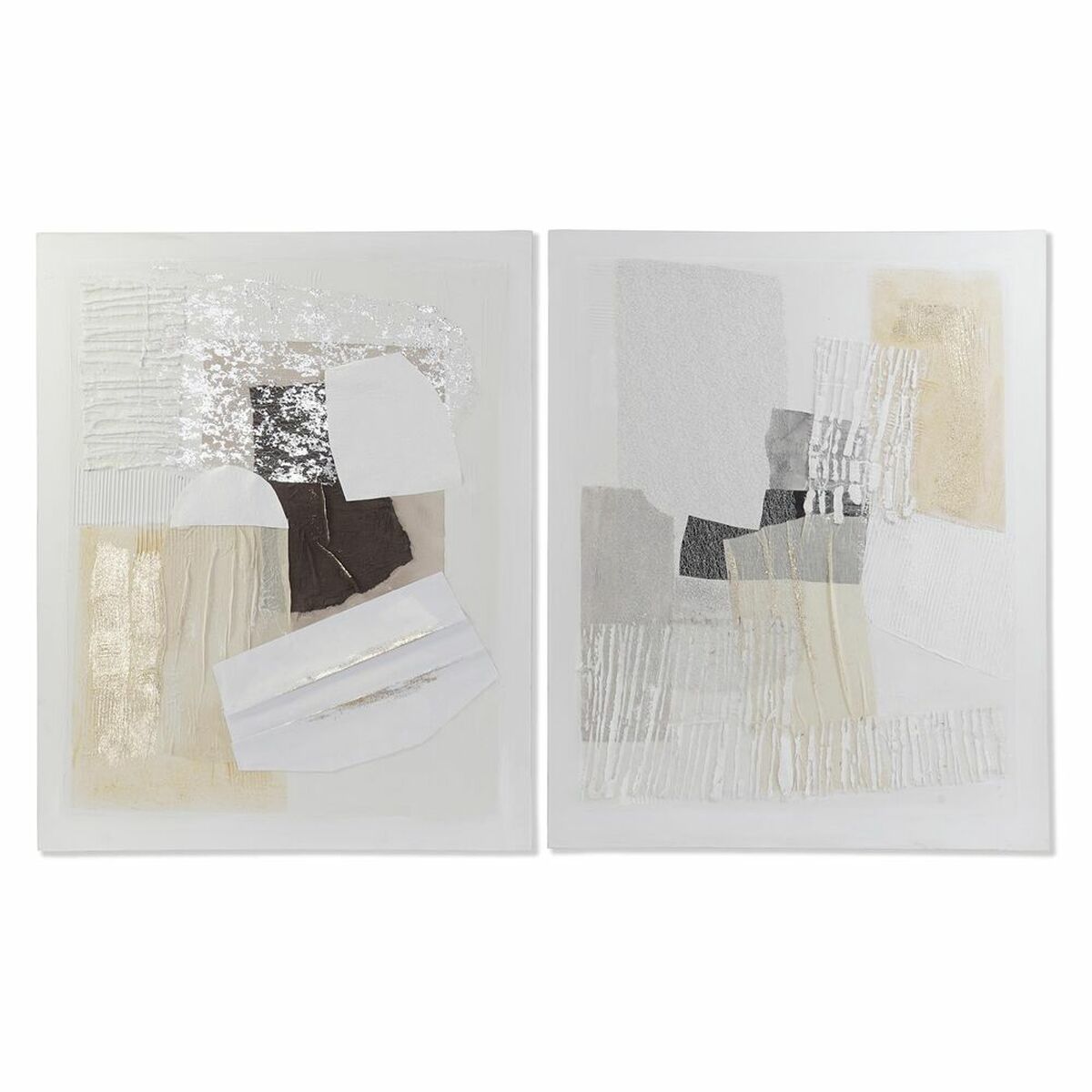 Kanvas DKD Home Decor Furu Kanvas 80 x 3,7 x 100 cm - 5