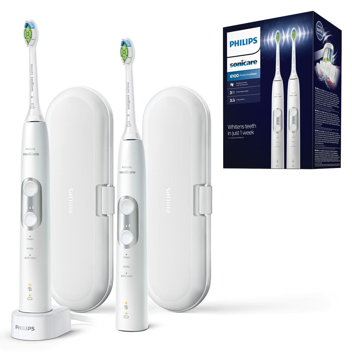 Elektrisk Tandborste Philips Sonicare 6100 ProtectiveClean - 2