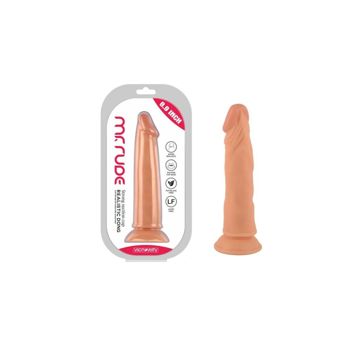 Realistisk dildo VSCNOVELTY 22,6 cm - 2
