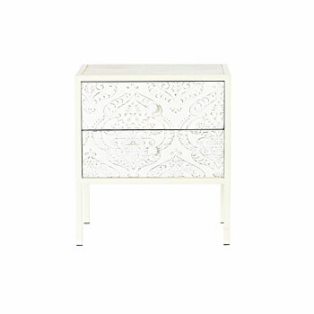 Nattduksbord DKD Home Decor ABETO Plast (Renoverade B)