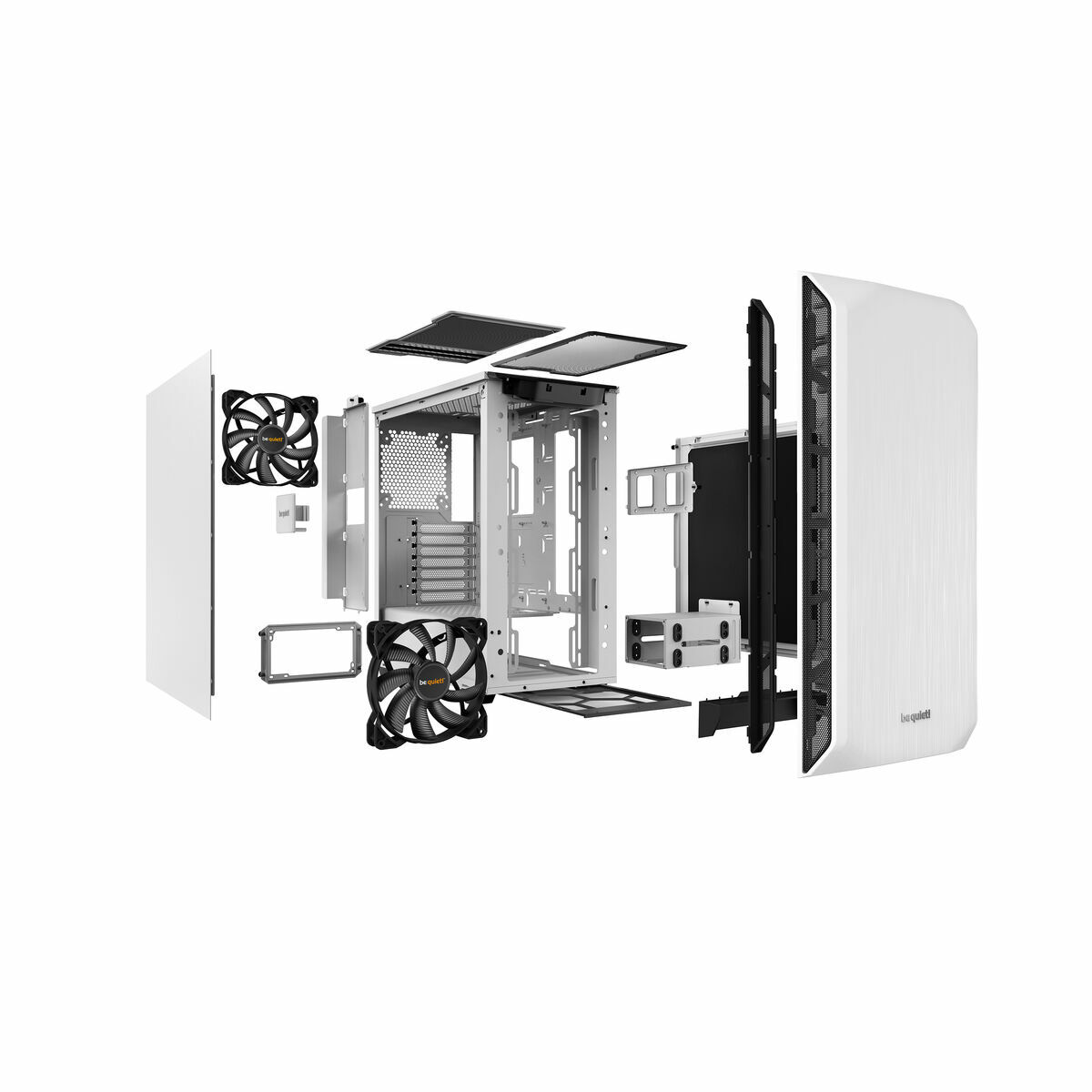 ATX Semitorn Be Quiet! BG035 Vit - 3