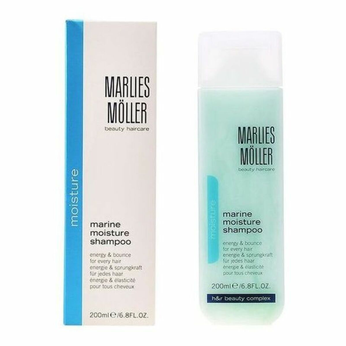 Fuktgivande schampo Marine Moisture Marlies Möller (200 ml)