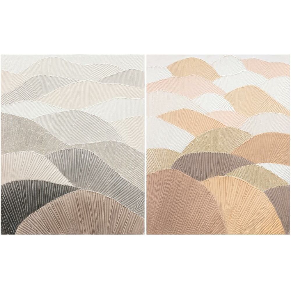 Kanvas DKD Home Decor Furu Kanvas 80 x 3,7 x 100 cm