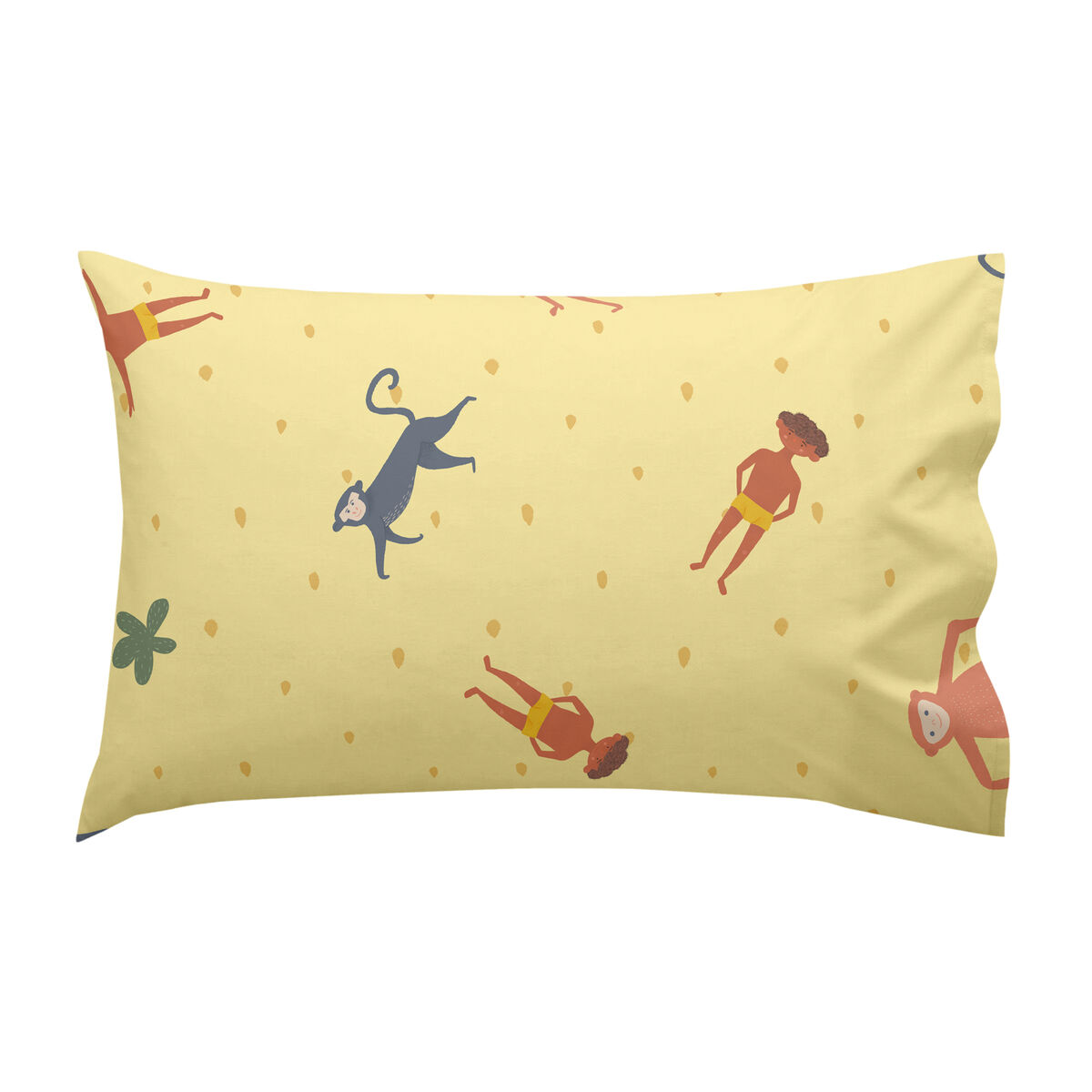 Täckslagsset HappyFriday Mr Fox Jungle life  Multicolour Babysäng 2 Delar - 2