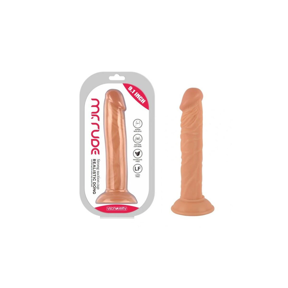 Realistisk dildo VSCNOVELTY 23,1 cm - 3