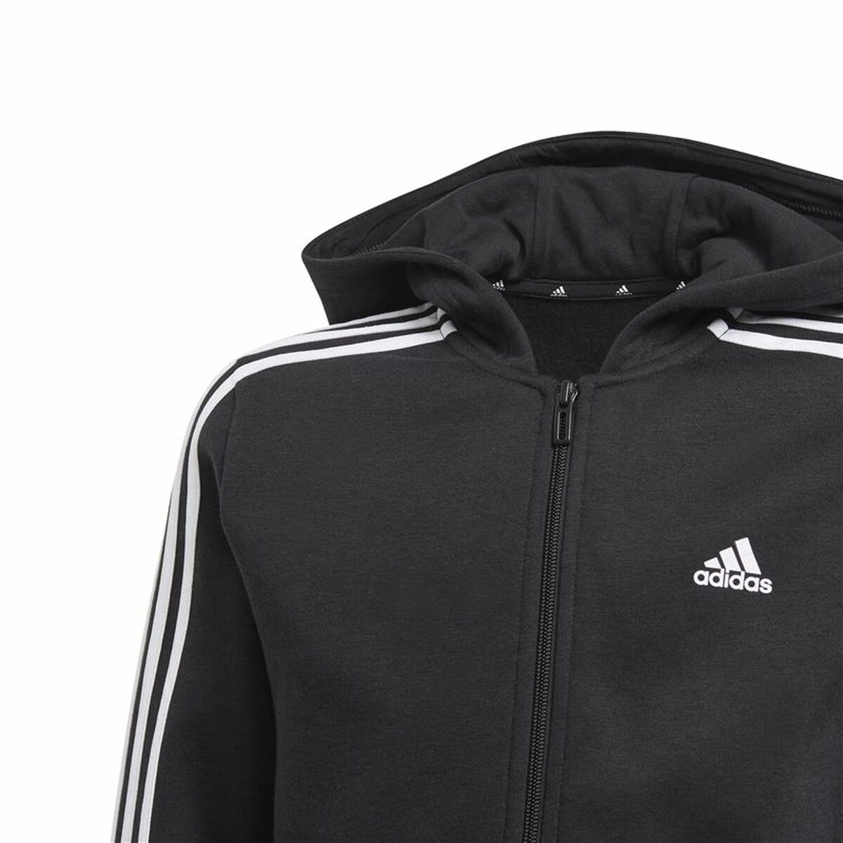 Luvtröja, Flickor Adidas Essentials Svart - 4