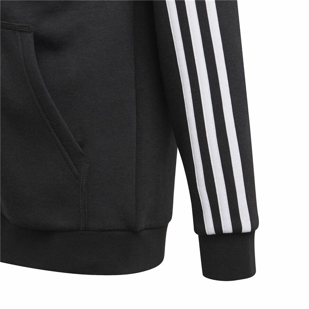 Luvtröja, Flickor Adidas Essentials Svart - 5