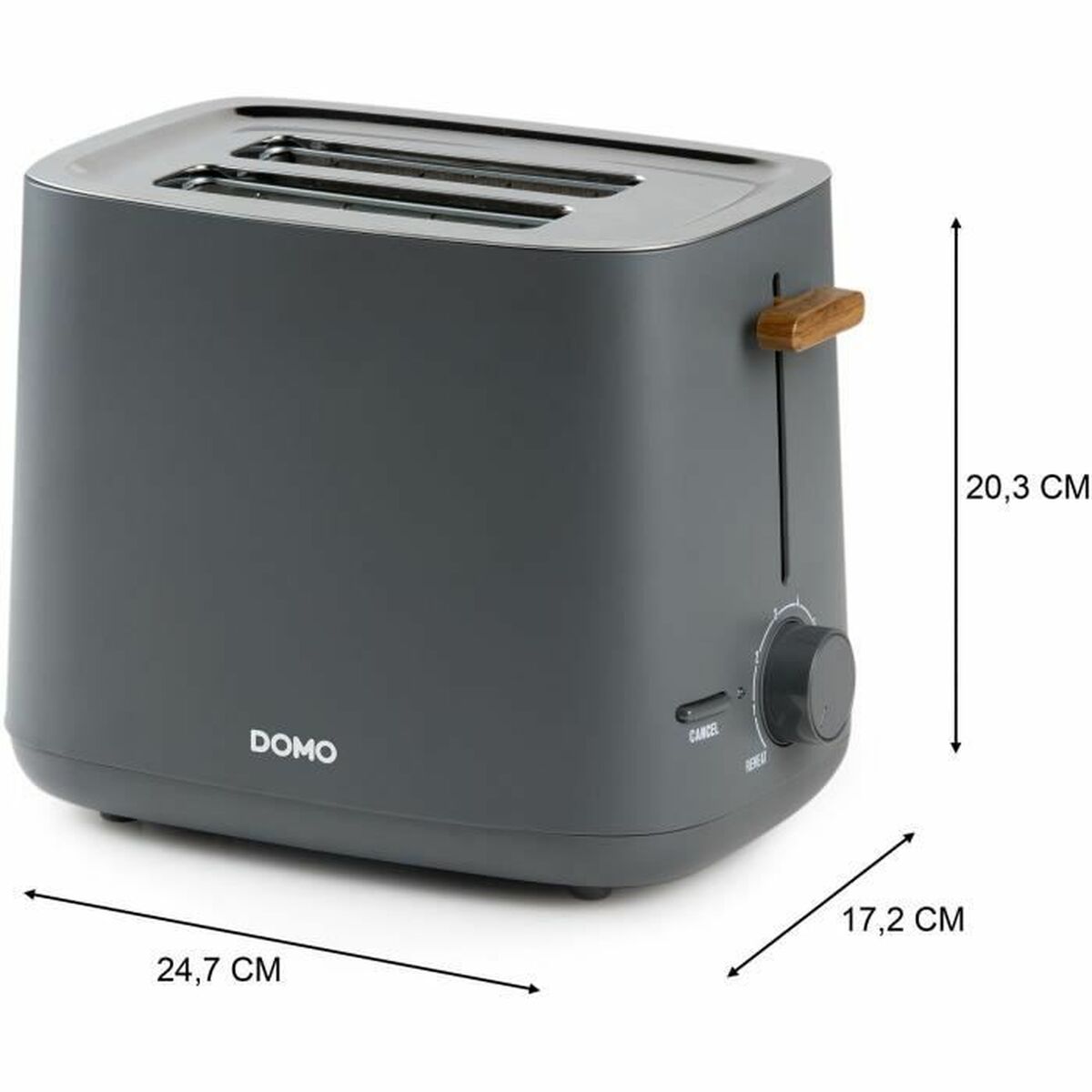 Brödrost DOMO - 3