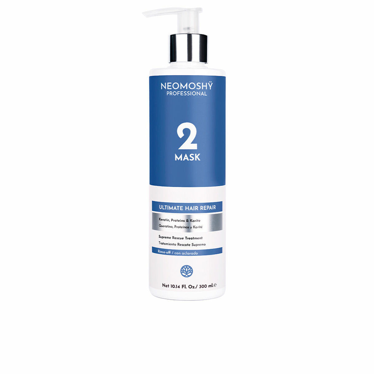 Återuppbyggande inpackning för kluvna toppar Neomoshy Ultimate Hair Repair 300 ml