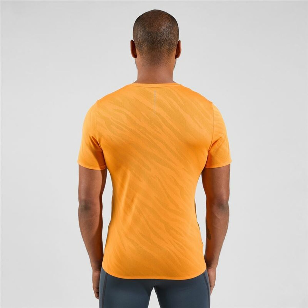 T-shirt med kortärm Unisex Odlo Zeroweight Enginee Orange - 3