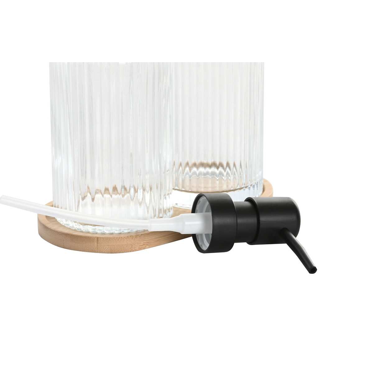 Badkit Home ESPRIT Transparent Naturell Bambu Glas Modern 3 Delar - 2