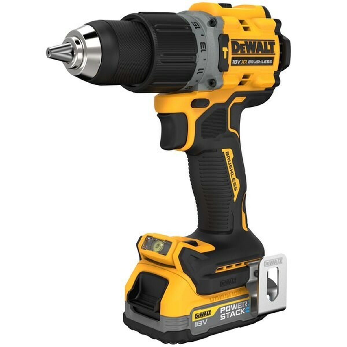Borr- och tillbehörssats Dewalt DCD805E2T-QW 18 V 90 nm