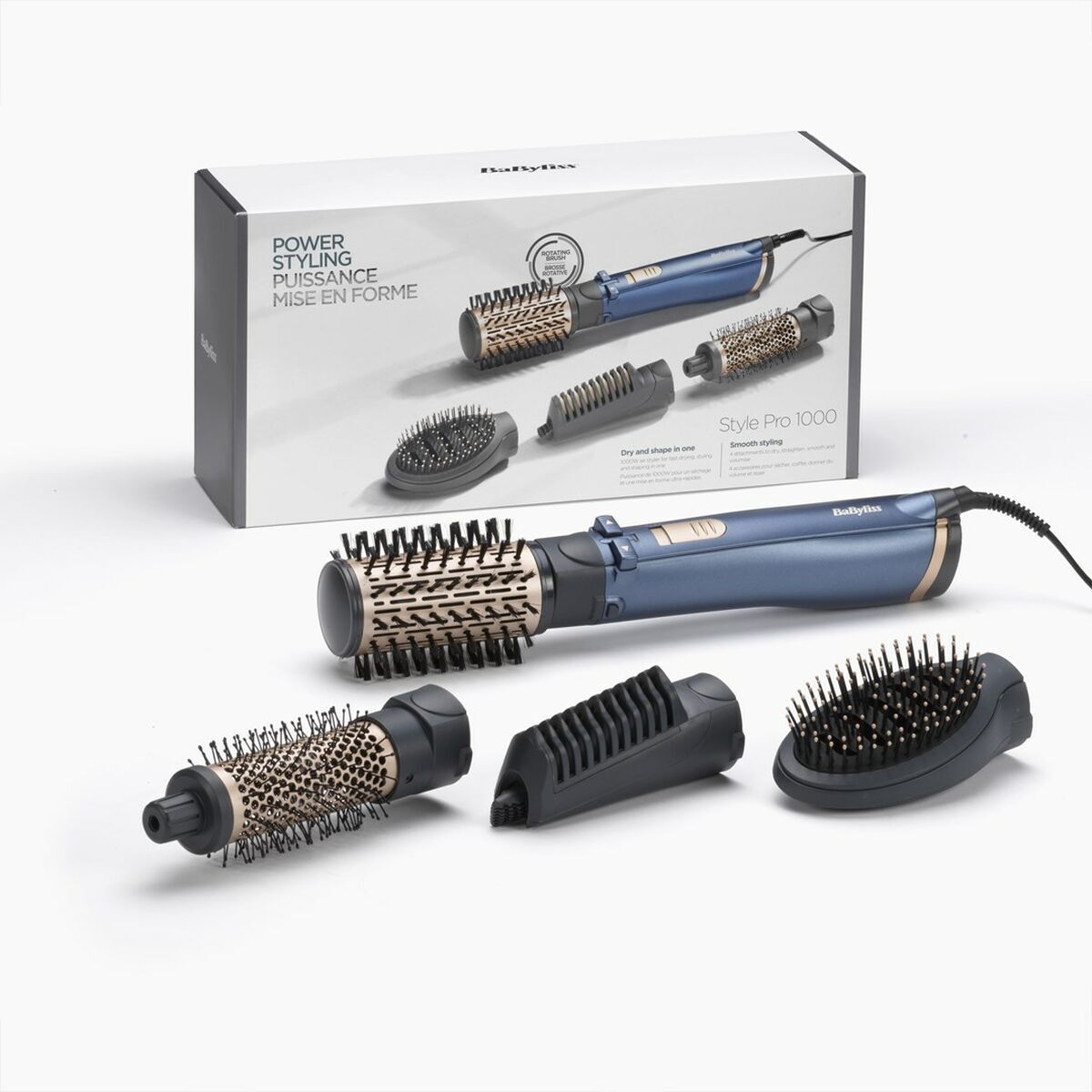 Värmeborste Babyliss AS965E Svart Röd 1000 W - 2