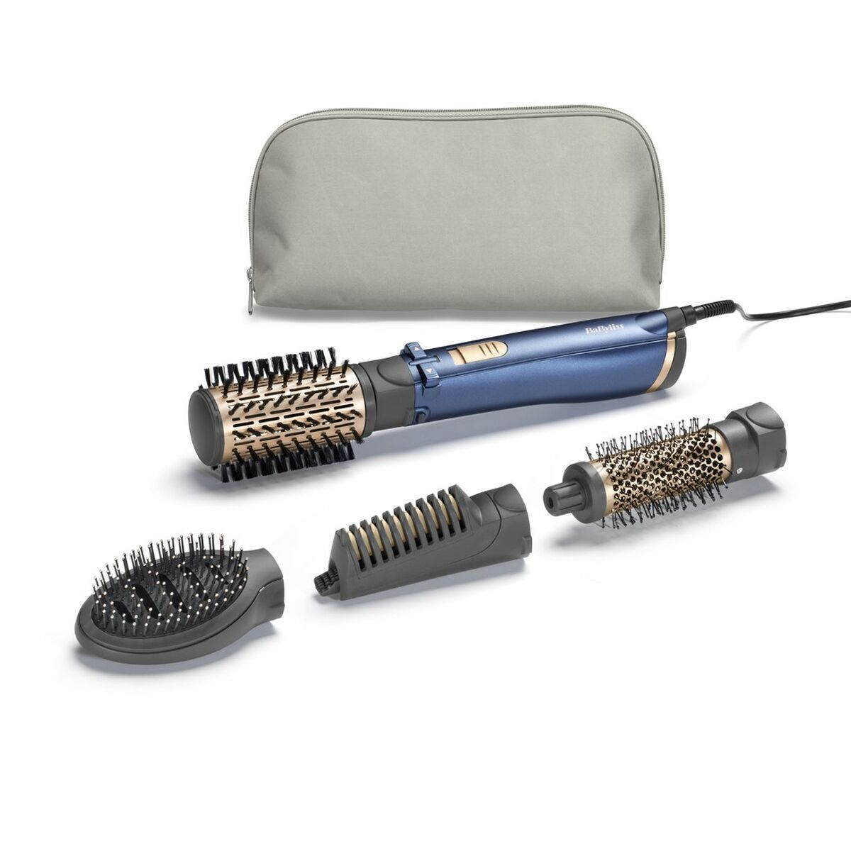 Värmeborste Babyliss AS965E Svart Röd 1000 W