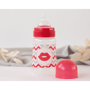 Nappflaska 250 ml Röd