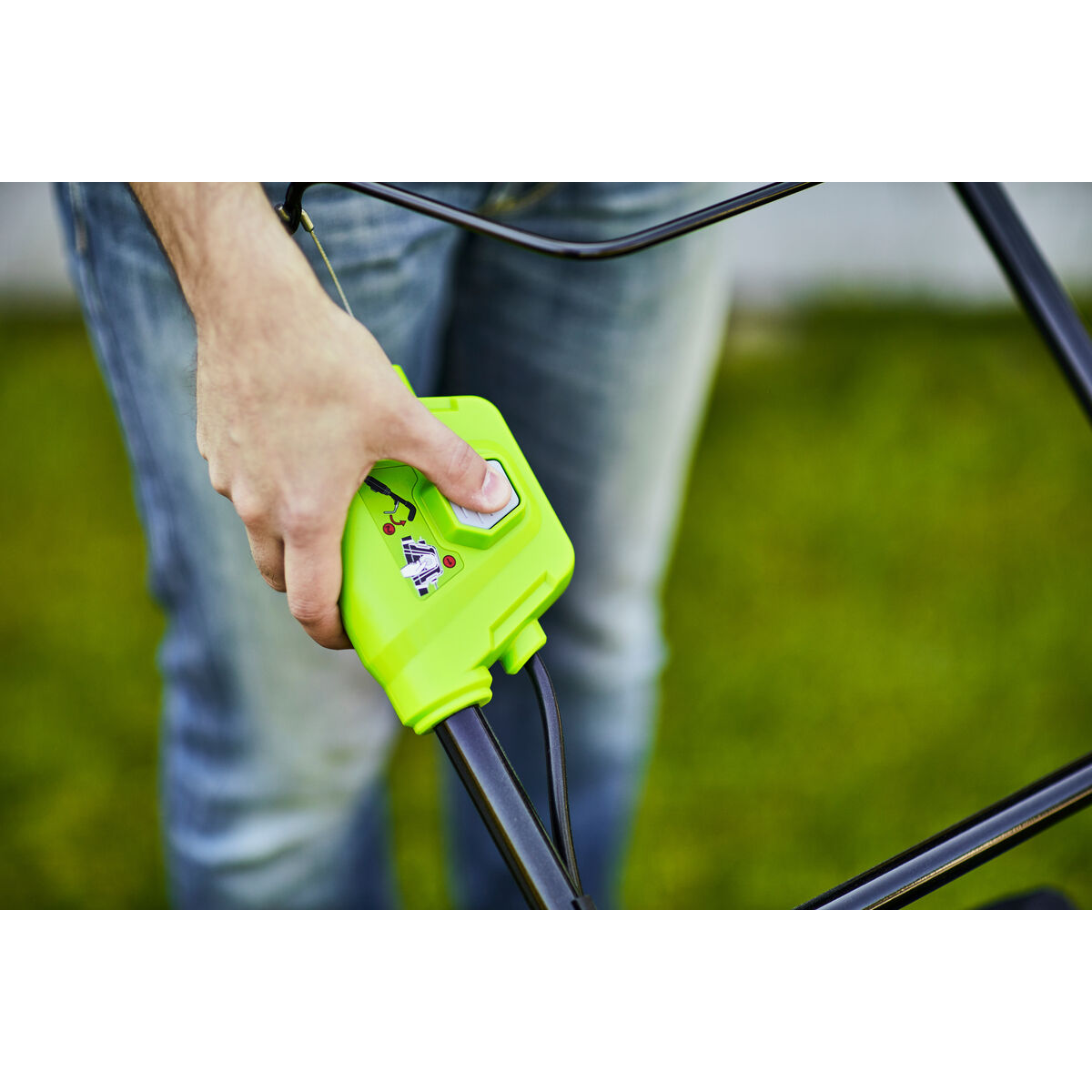 Batteri Slåtter Greenworks GD24LM33 24 V 30 L - 2