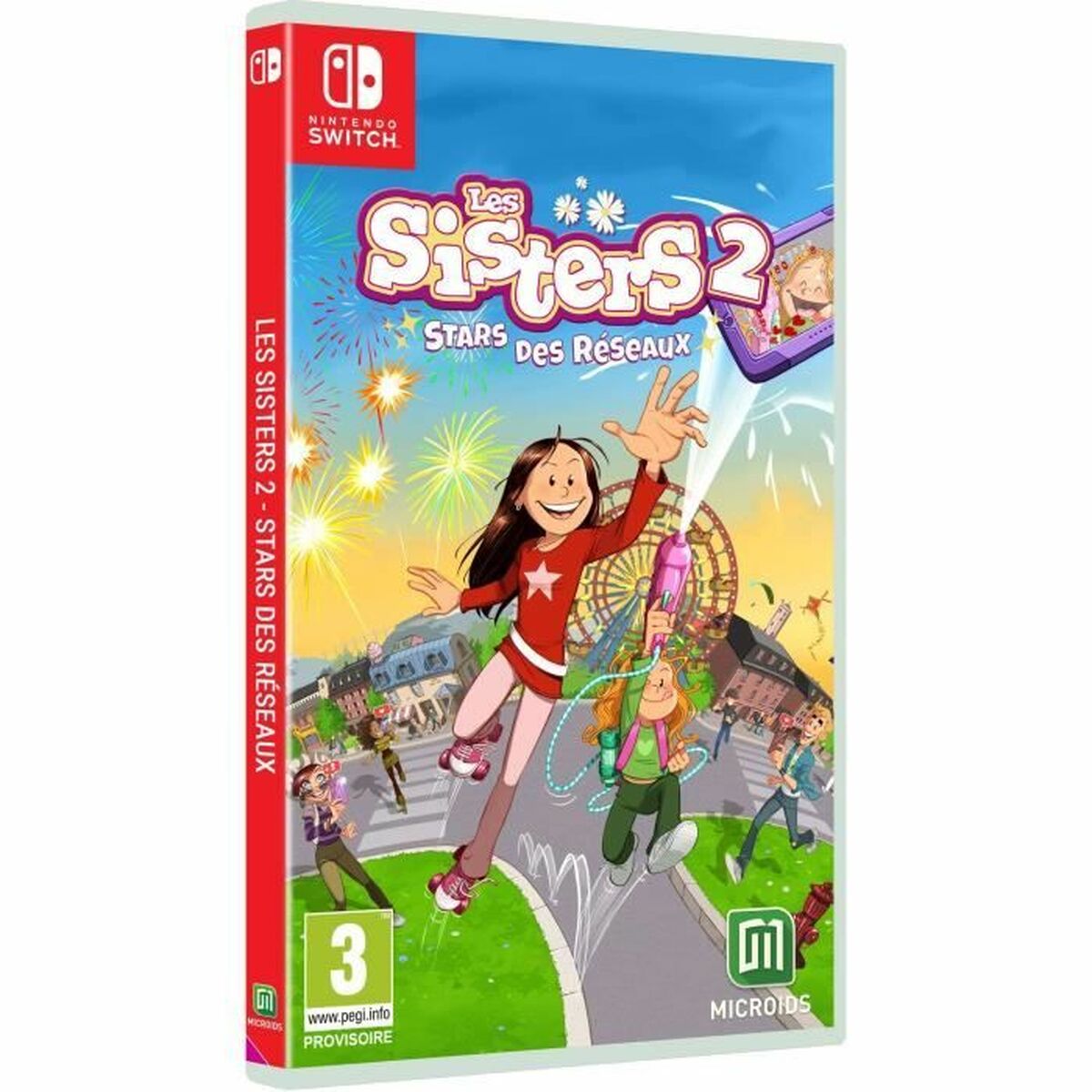 TV-spel för Switch Microids Les Sisters 2