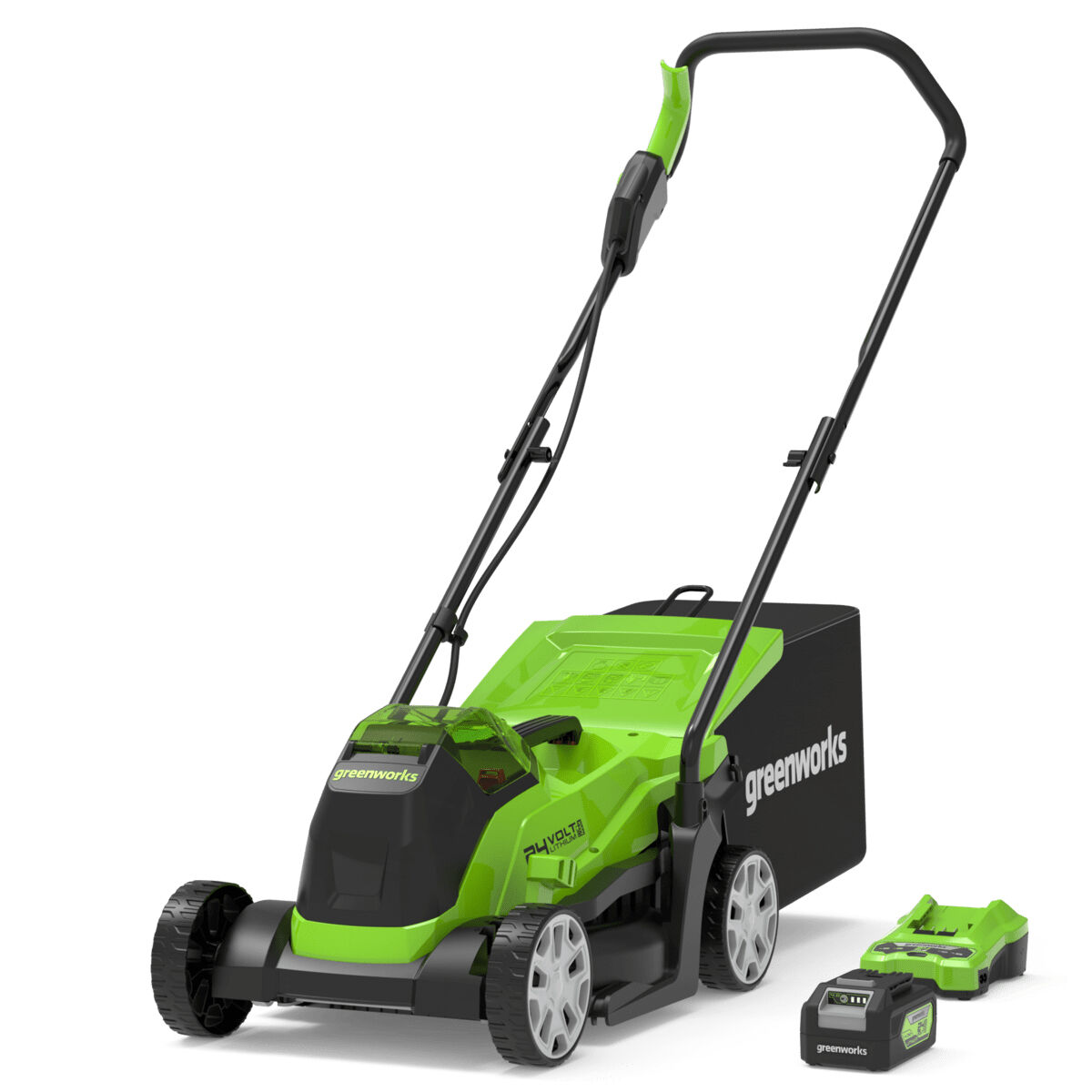 Gräsklippare Greenworks GD24LM33K4