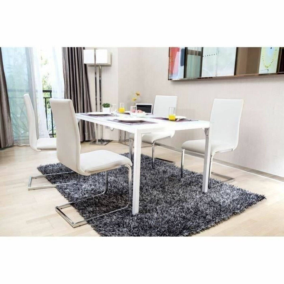 Matsalsstol 43 x 56 x 97 cm 43 x 56 cm (2 antal) - 6