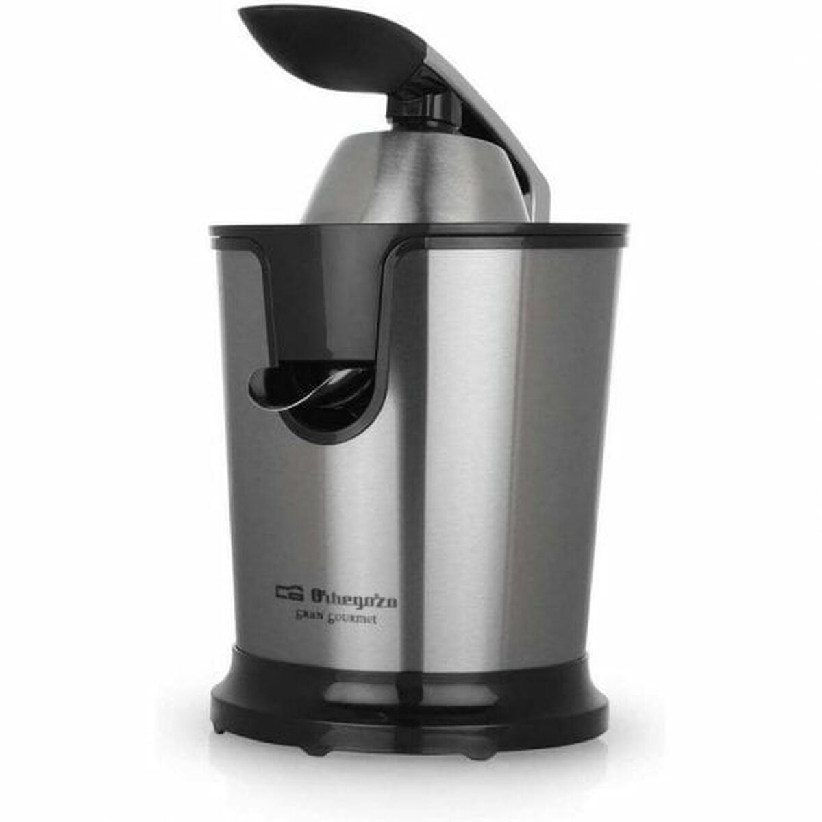 Elektrisk Juicepress Orbegozo EP-4200 Svart Svart/Silvrig 1 L