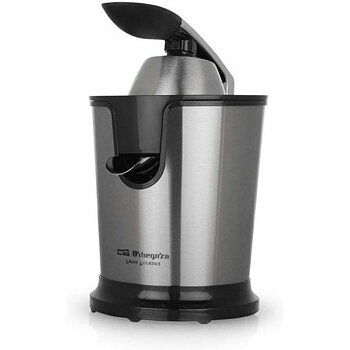 Elektrisk Juicepress Orbegozo EP-4200 Svart Svart/Silvrig 1 L