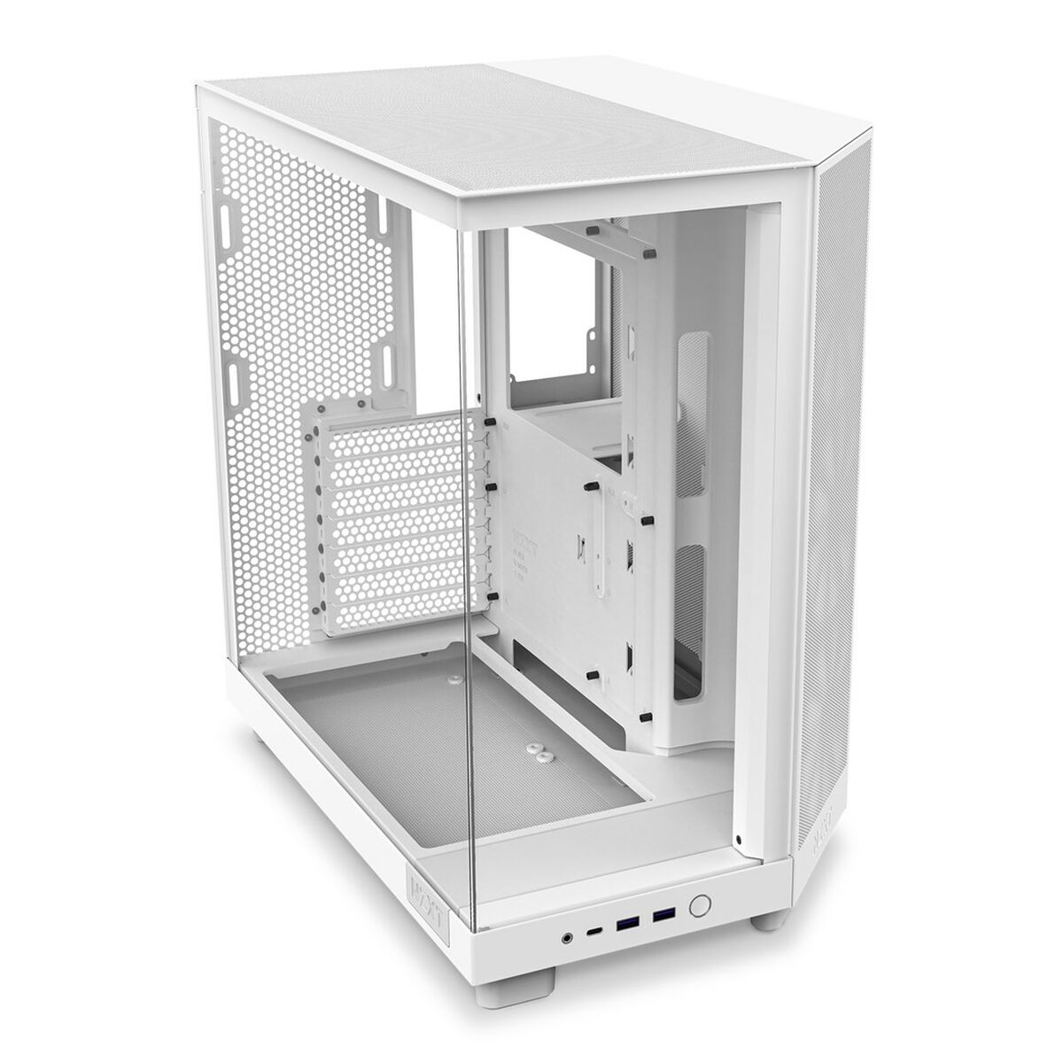 ATX Semitorn NZXT CC-H61FW-01 Vit - 5