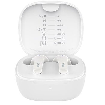 Ear Bluetooth hörlurar Belkin AUC010BTWH Vit
