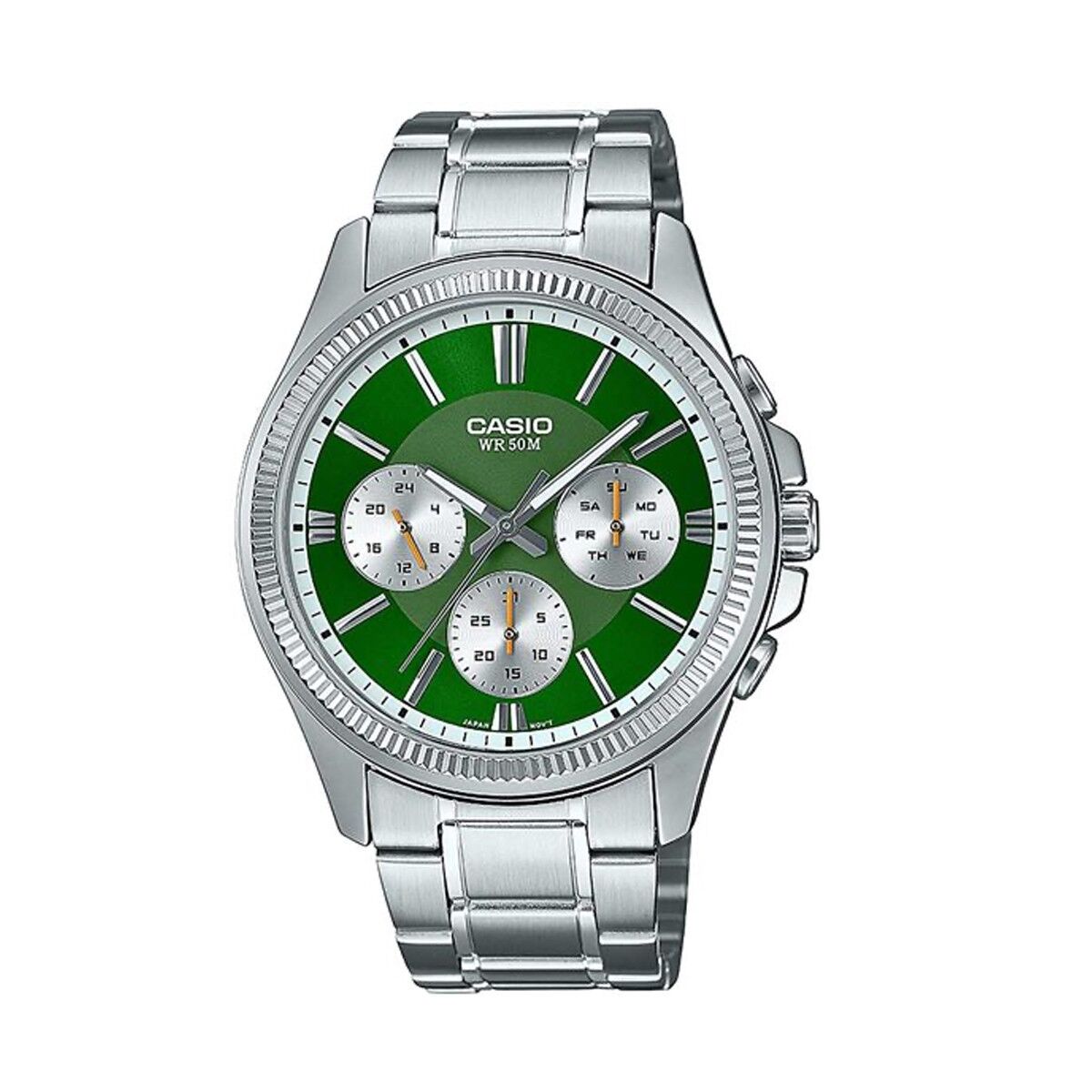 Herrklocka Casio DAY DATE MULTIFUNCTION - GREEN (Ø 43,5 mm)