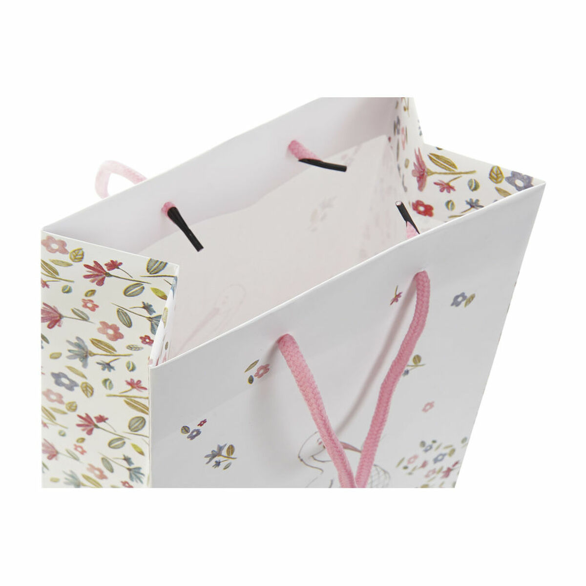 Papperskasse DKD Home Decor Plast 2 Delar - 3