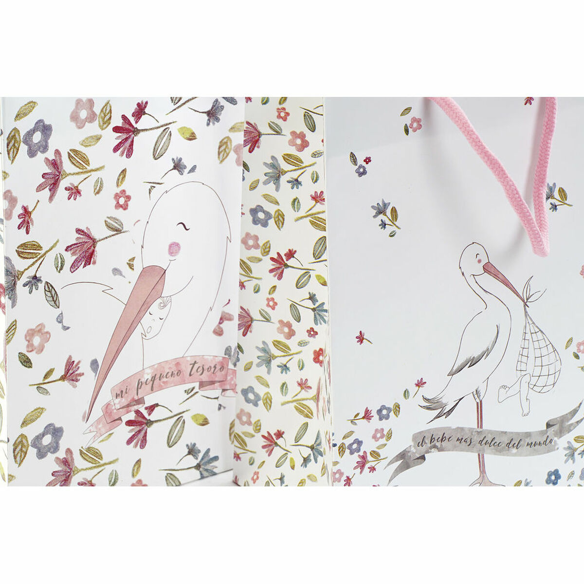 Papperskasse DKD Home Decor Plast 2 Delar - 2