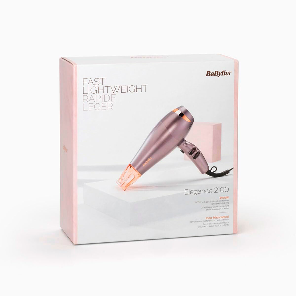 Hårtork Babyliss 5336NPE Grå 2200 W - 3