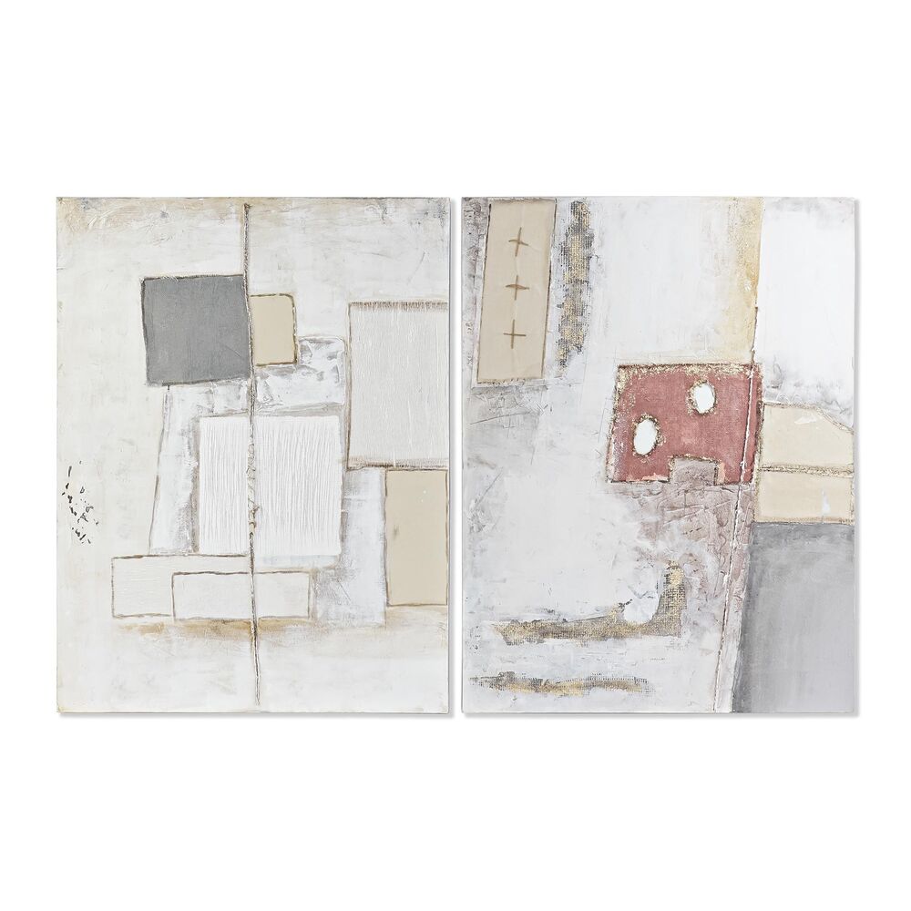 Kanvas DKD Home Decor Furu Kanvas 90 x 3,7 x 120 cm