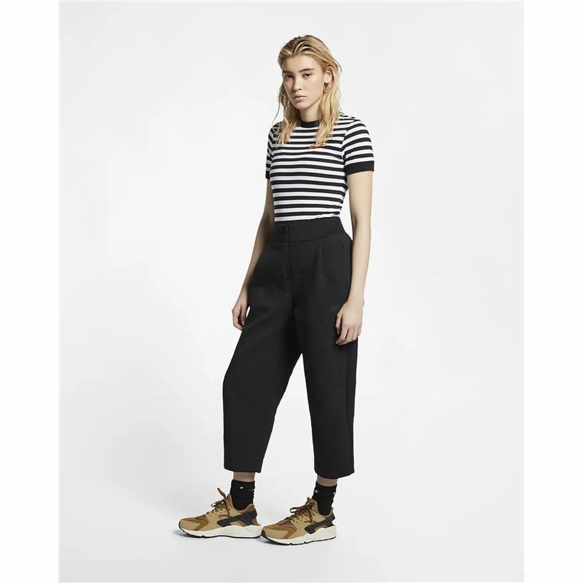 Trikåer Nike Sportswear Vit Svart - 8