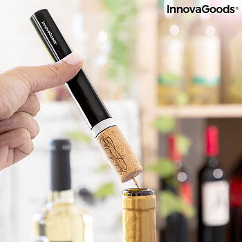 Lufttryckskorkskruv för vin Dewino InnovaGoods