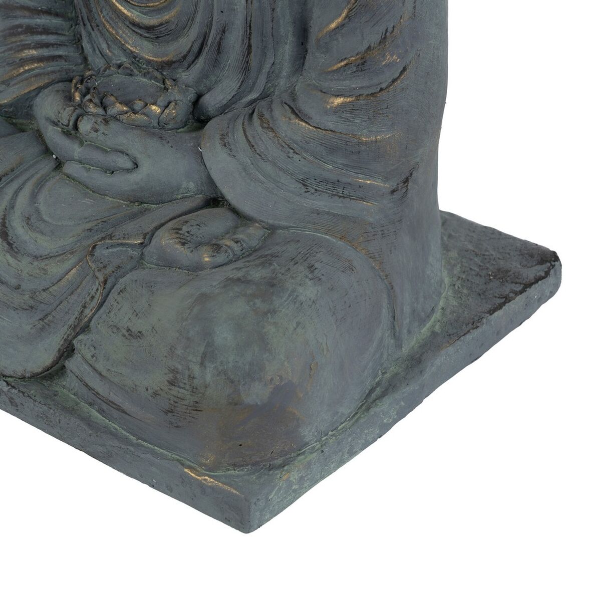 Prydnadsfigur Beige Grå Buddha 50 x 35 x 62 cm - 5