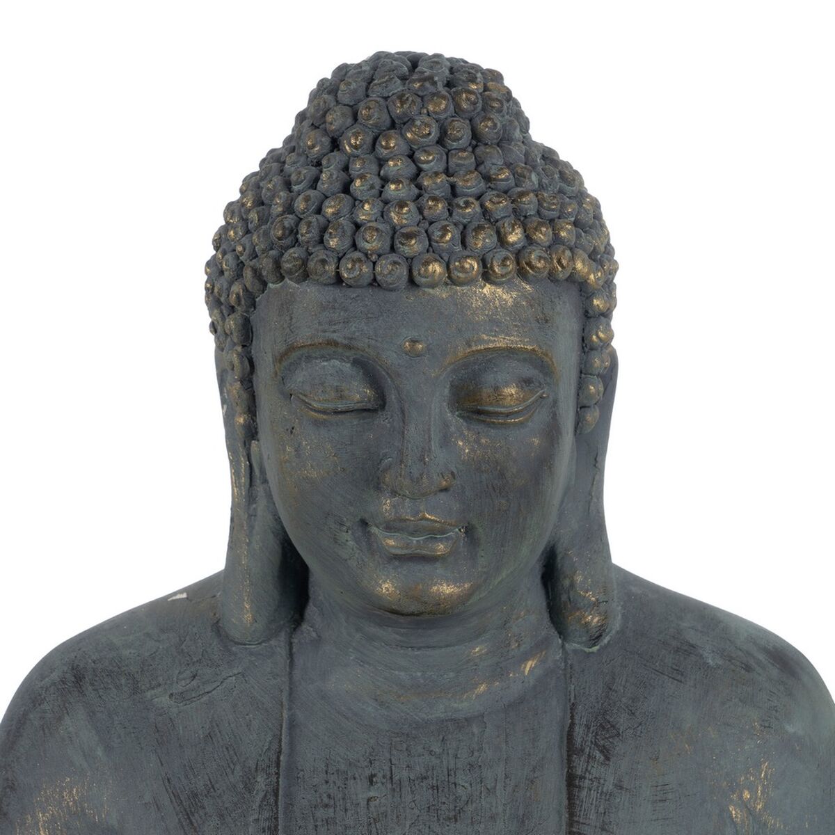Prydnadsfigur Beige Grå Buddha 50 x 35 x 62 cm - 4