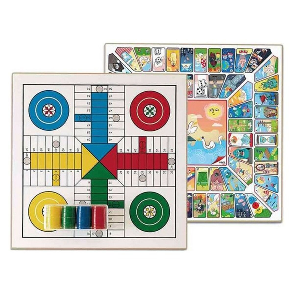 Parchís och Oca Board Cayro T-131/A - 4