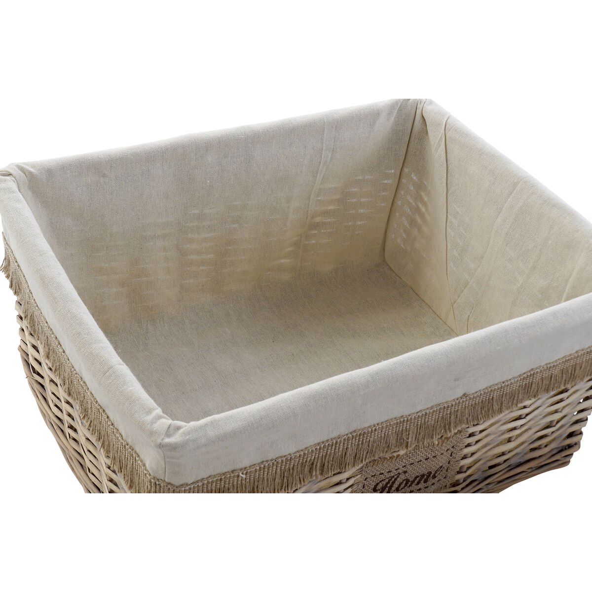 Korg - set Home ESPRIT Brun Naturell 48 x 40 x 22 cm (5 Delar) - 3