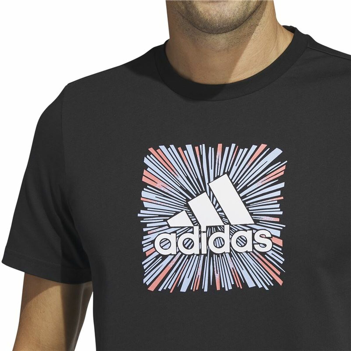 T-shirt med kortärm Herr Adidas Sport Optimist (XS) - 6