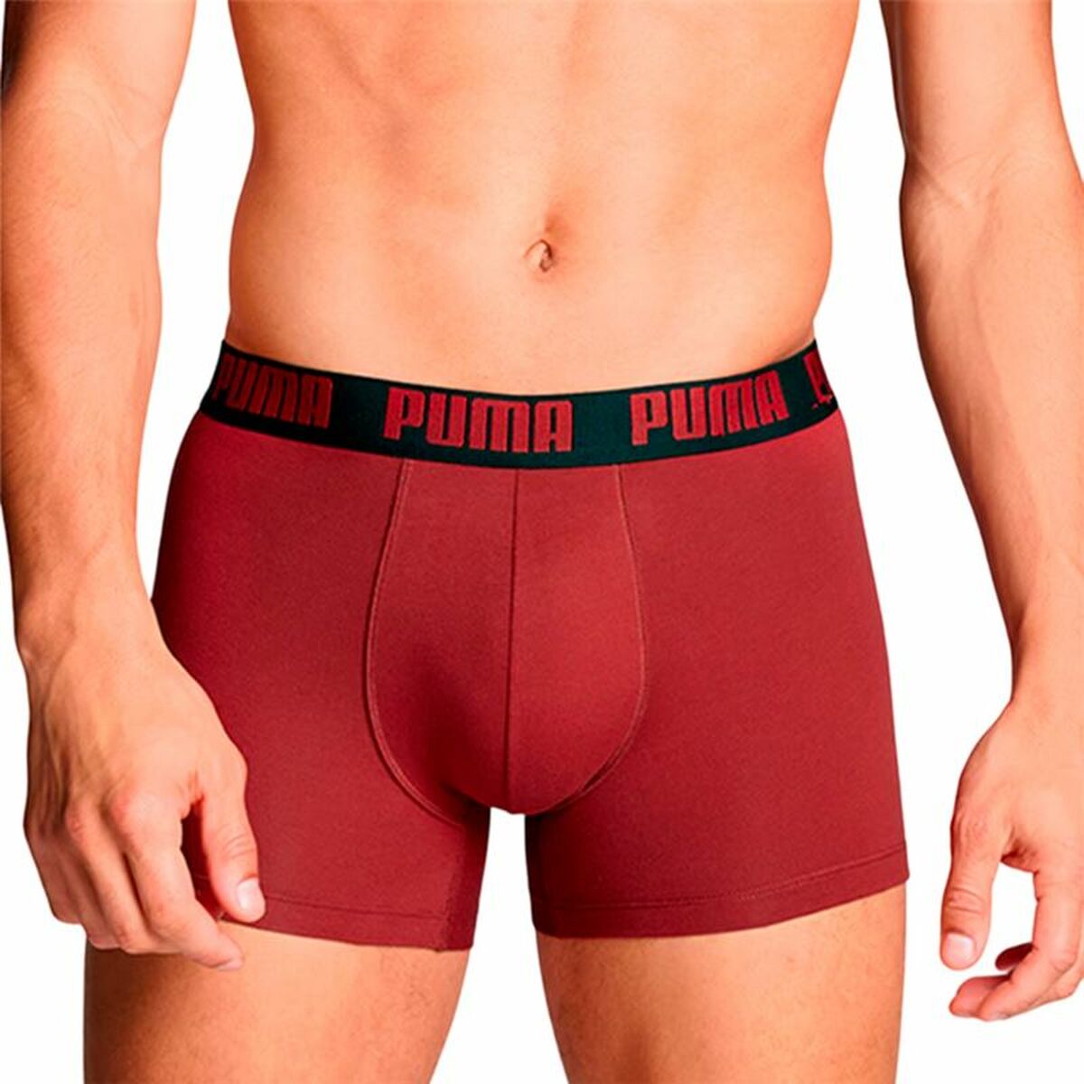 Boxershorts, Herr Puma burgundy  Röd