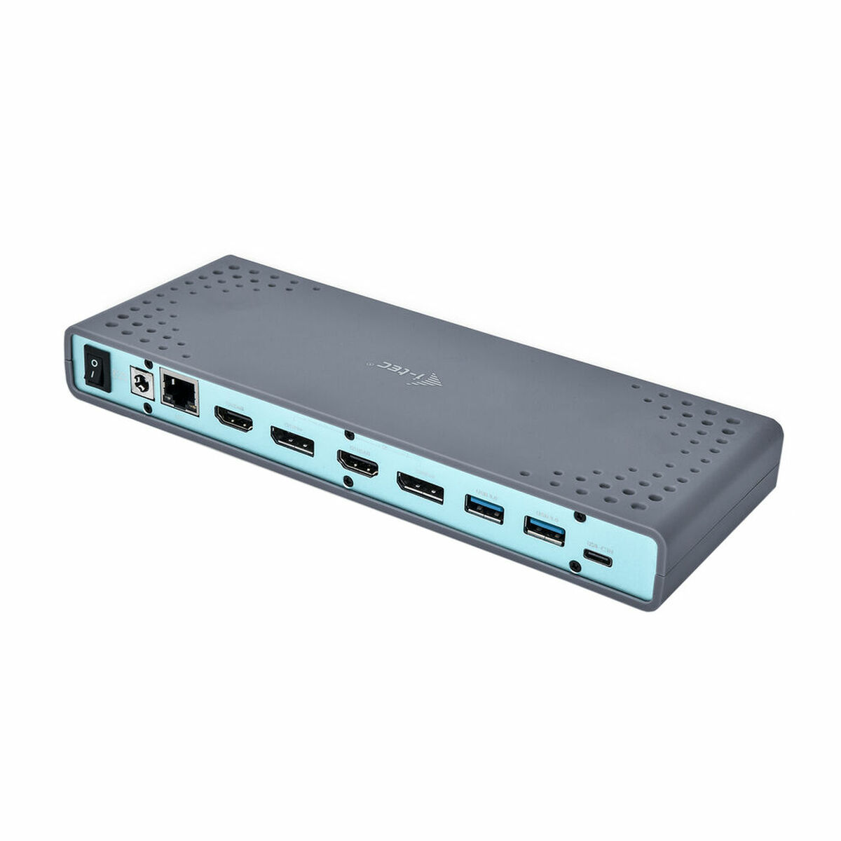 Dockstation i-Tec CADUAL4KDOCK Svart